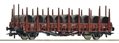 Roco 6600268 - H0 - Rungenwagen Drahtrollen, DB, Ep. IV